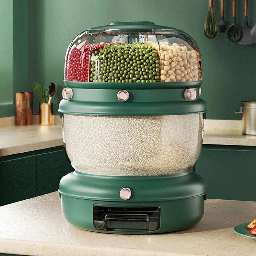 147564ab-f27a-4c67-9136-07c1d58124af Double Compartment Cereal Dispenser - Image 1