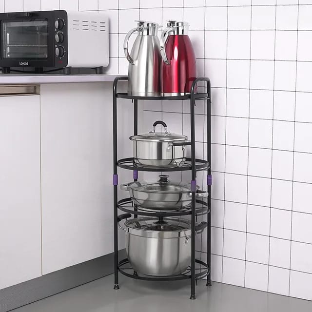 2d36bd13-f1dc-4a07-9a76-8fcb8491e16c 5 tier Multifunctional Pot Rack - Image 1