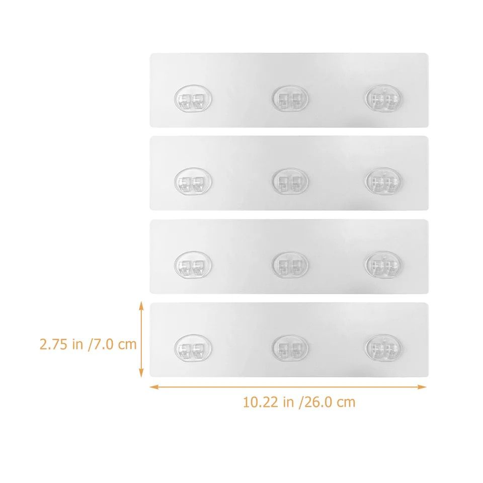 2pcs replacement2 Adhesive Mounting Sticker pair - Image 4