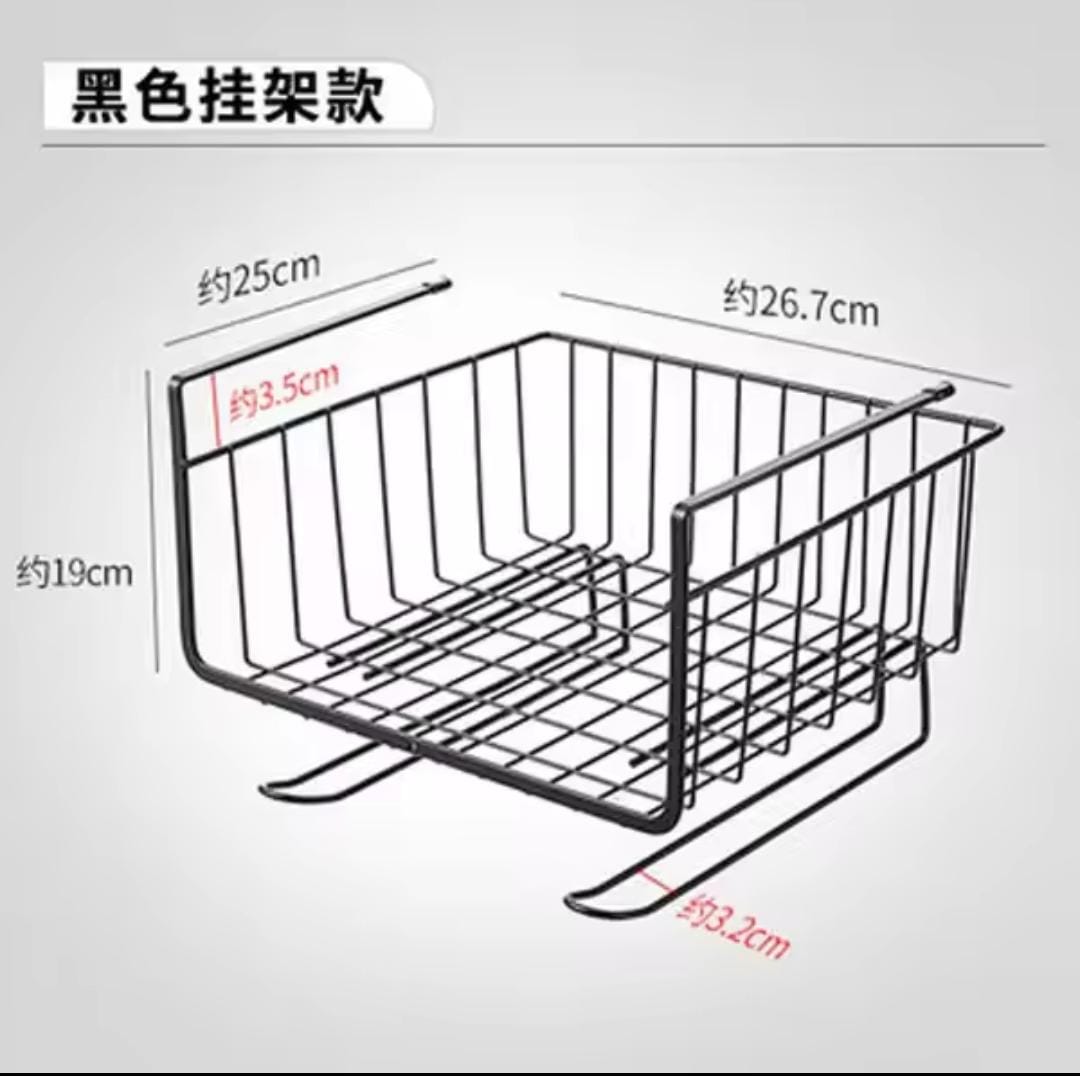 3 in 1 Under Cabinet Closet Kitchen Cupboard3 3-in-1 Under Cabinet Closet & Kitchen Rack - Image 5