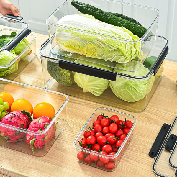 3pcs Acrylic Food Storage Container Set