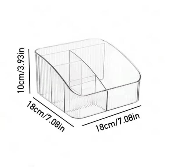5grid2 5-Grid Acrylic Remote & Cosmetic Organizer - Image 4