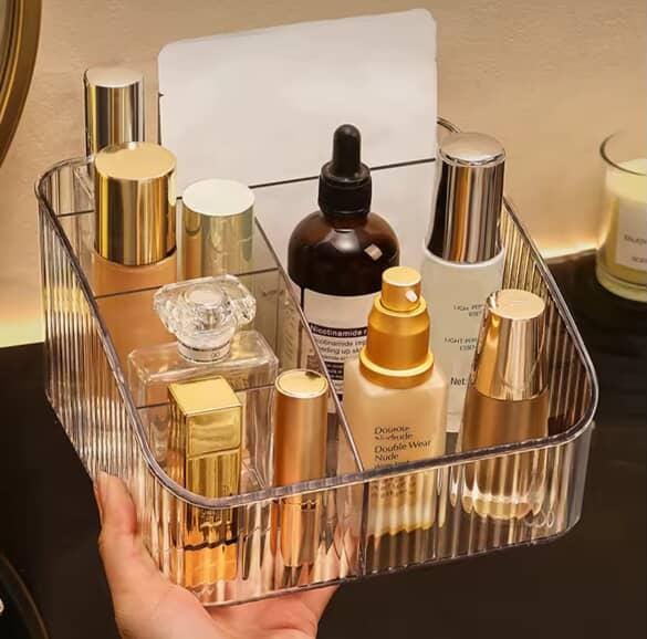 5grid4 5-Grid Acrylic Remote & Cosmetic Organizer - Image 6