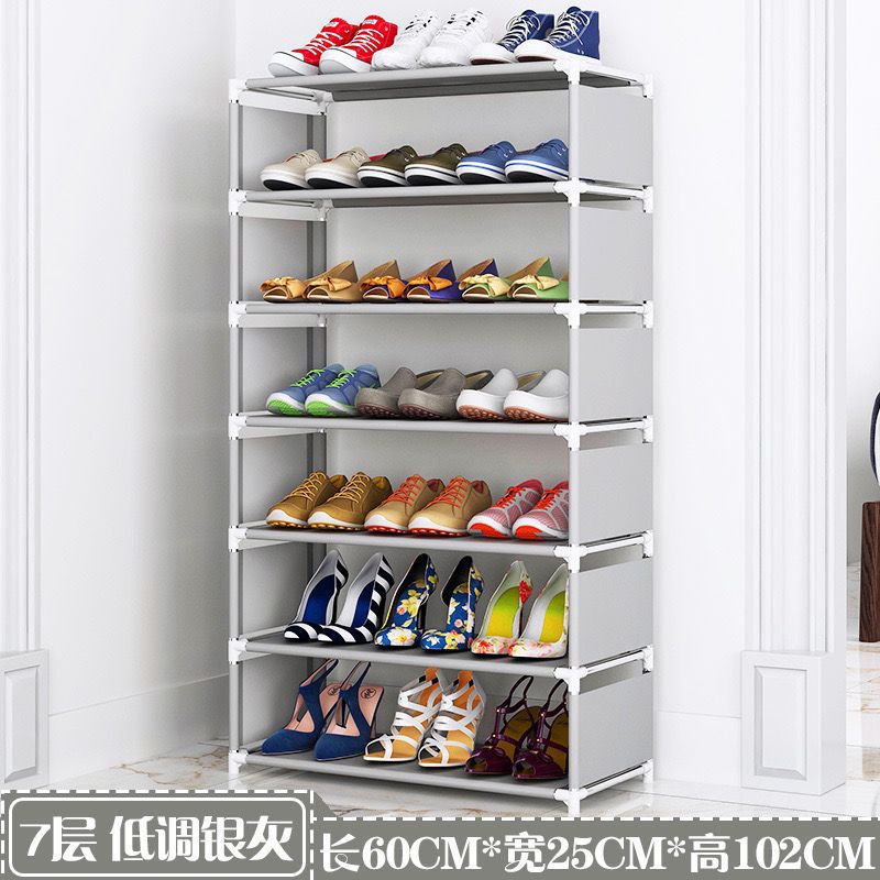 7tiershoerack1 7-Tier Shoe Rack Organizer - Image 6
