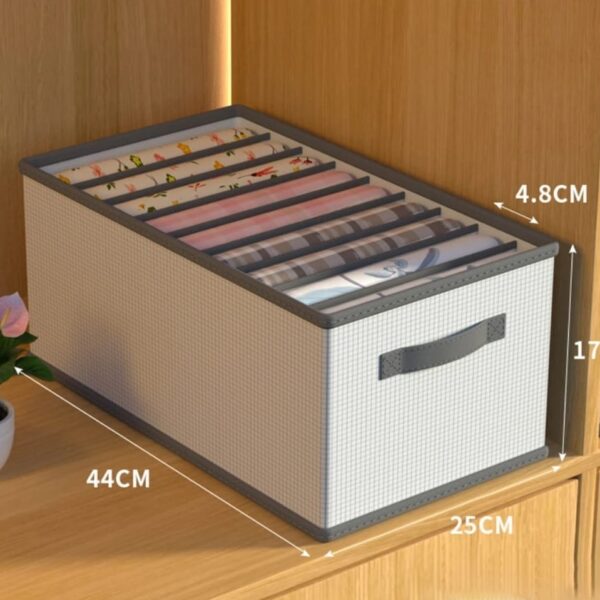 8-Grid Jeans Compartment Storage Box