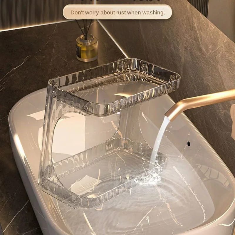 81308e1b-ed53-45d1-bc5a-81cc343ebc76 Acrylic double layer Vanity/Cosmetic Organizer - Image 3