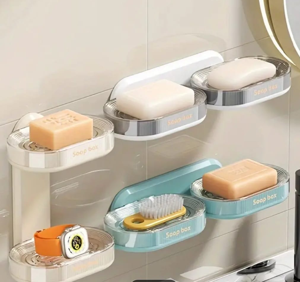 9fdde57f-bc04-495e-8e23-0c52ff331e1b Double-layered soap dish - Image 1