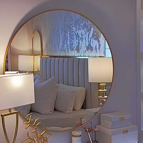 Contemporary Round Mirror