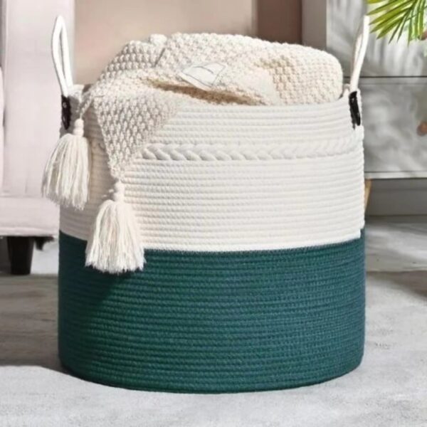 Cotton Rope Storage Basket