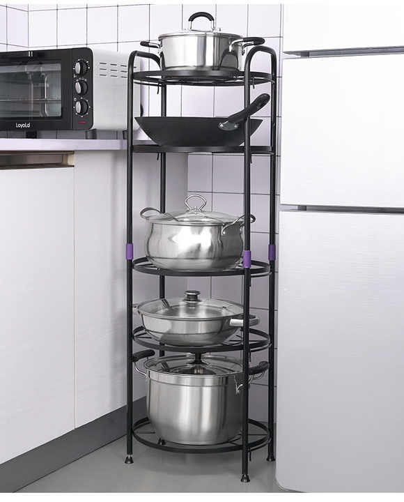 H144f566bf5494331b26634243413ee9 5 tier Multifunctional Pot Rack - Image 5