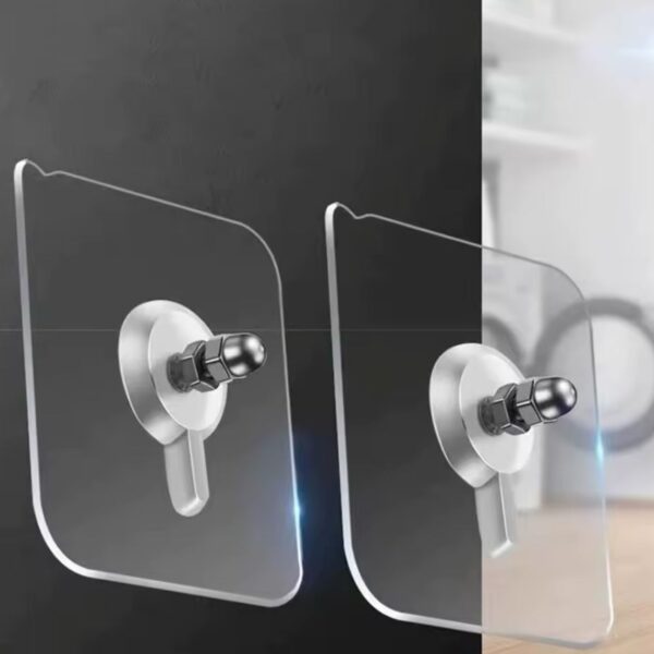 Self-Adhesive Wall Hooks – 10pcs Set