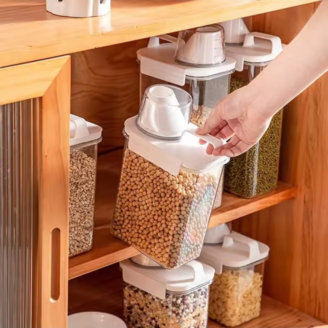 airtight Acrylic Airtight Cereal Storage Container - Image 2