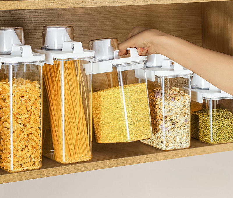 airtight1 Acrylic Airtight Cereal Storage Container - Image 3