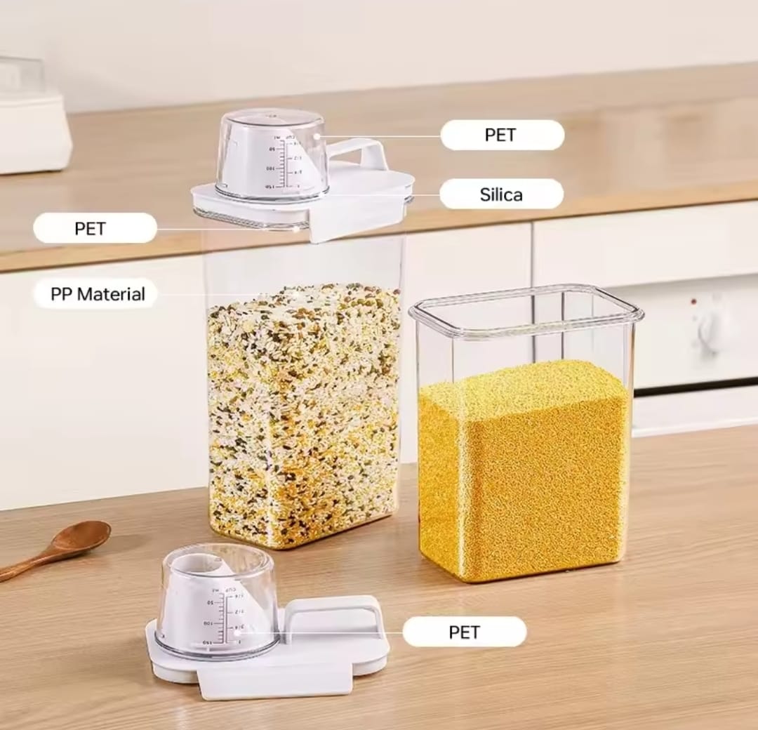 airtight2 Acrylic Airtight Cereal Storage Container - Image 4