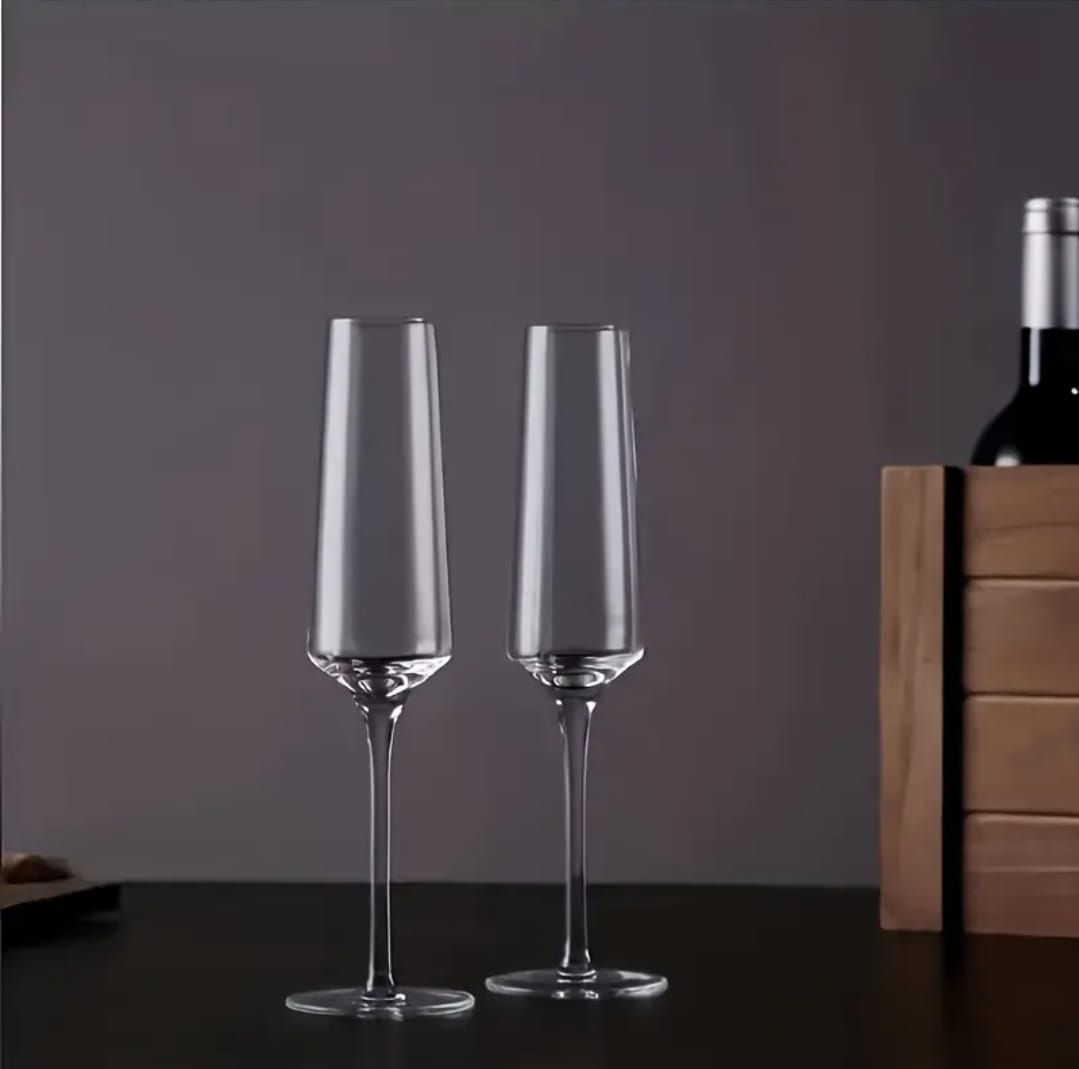 champ3 6pcs Luxury Crystal Champagne Glasses - Image 5