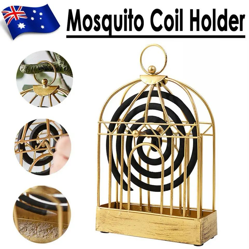 coil2 European-Style Bird Cage Mosquito Coil Holder - Image 4