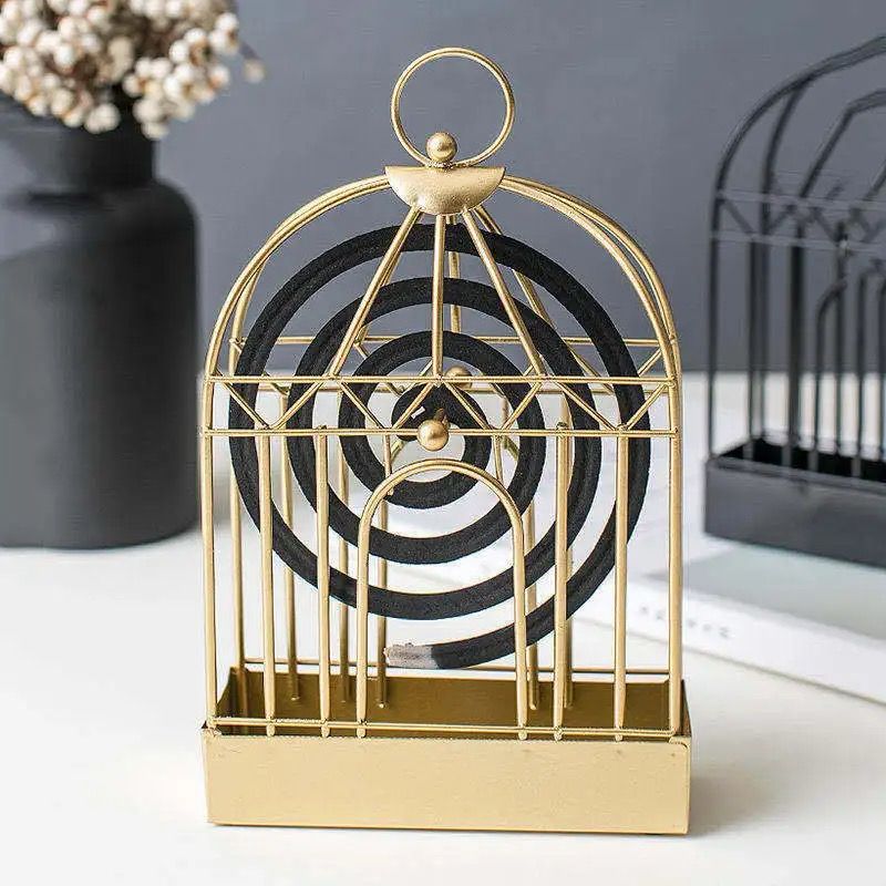 coil3 European-Style Bird Cage Mosquito Coil Holder - Image 5