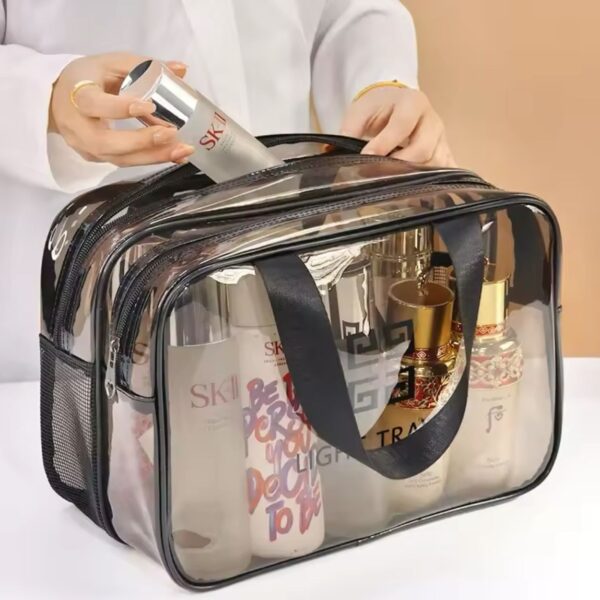 Travel Portable Cosmetic & Toiletries Bag – Large Capacity & Waterproof