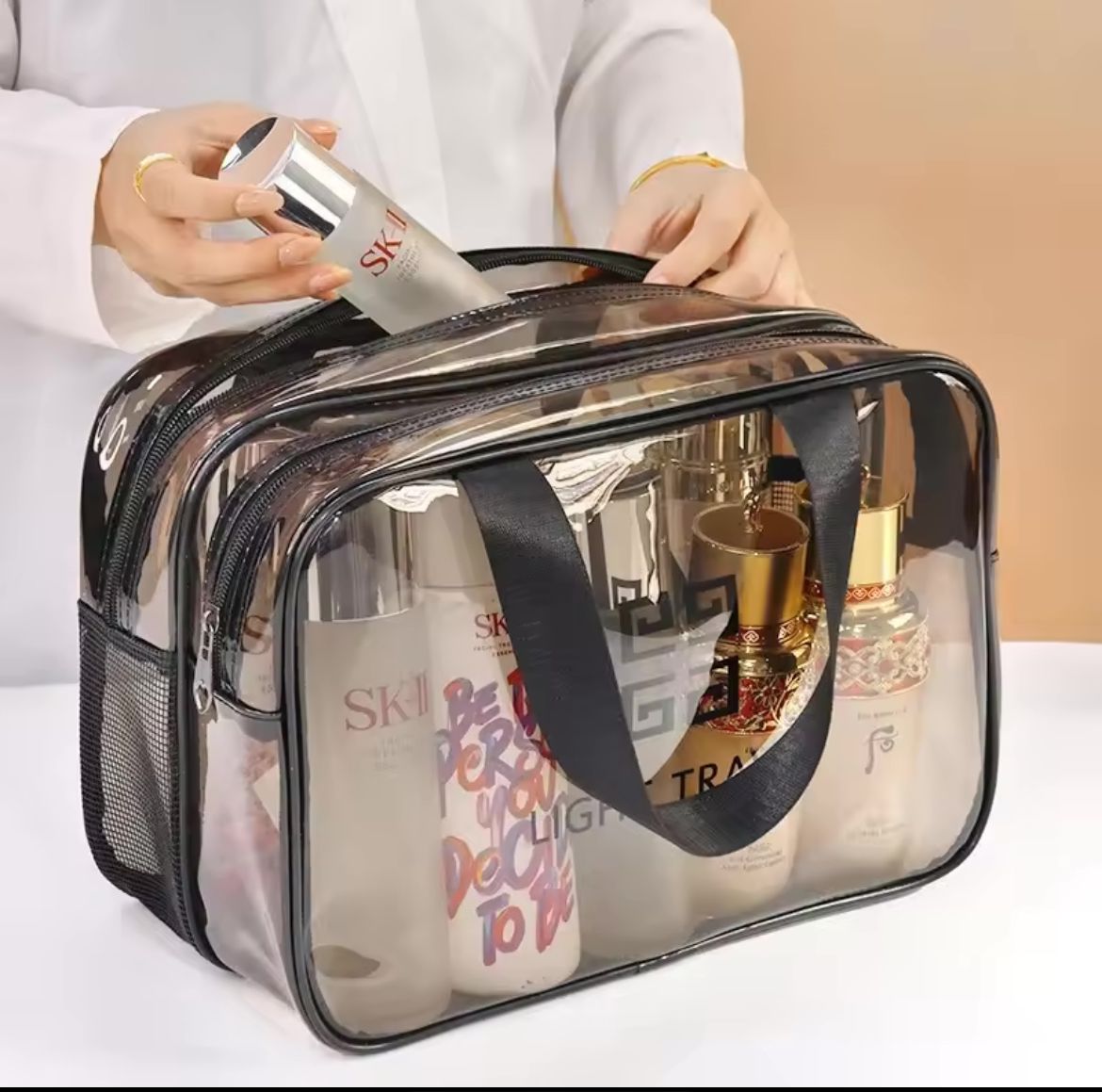 cosmeticbag2 Travel Portable Cosmetic & Toiletries Bag β Large Capacity & Waterproof - Image 4