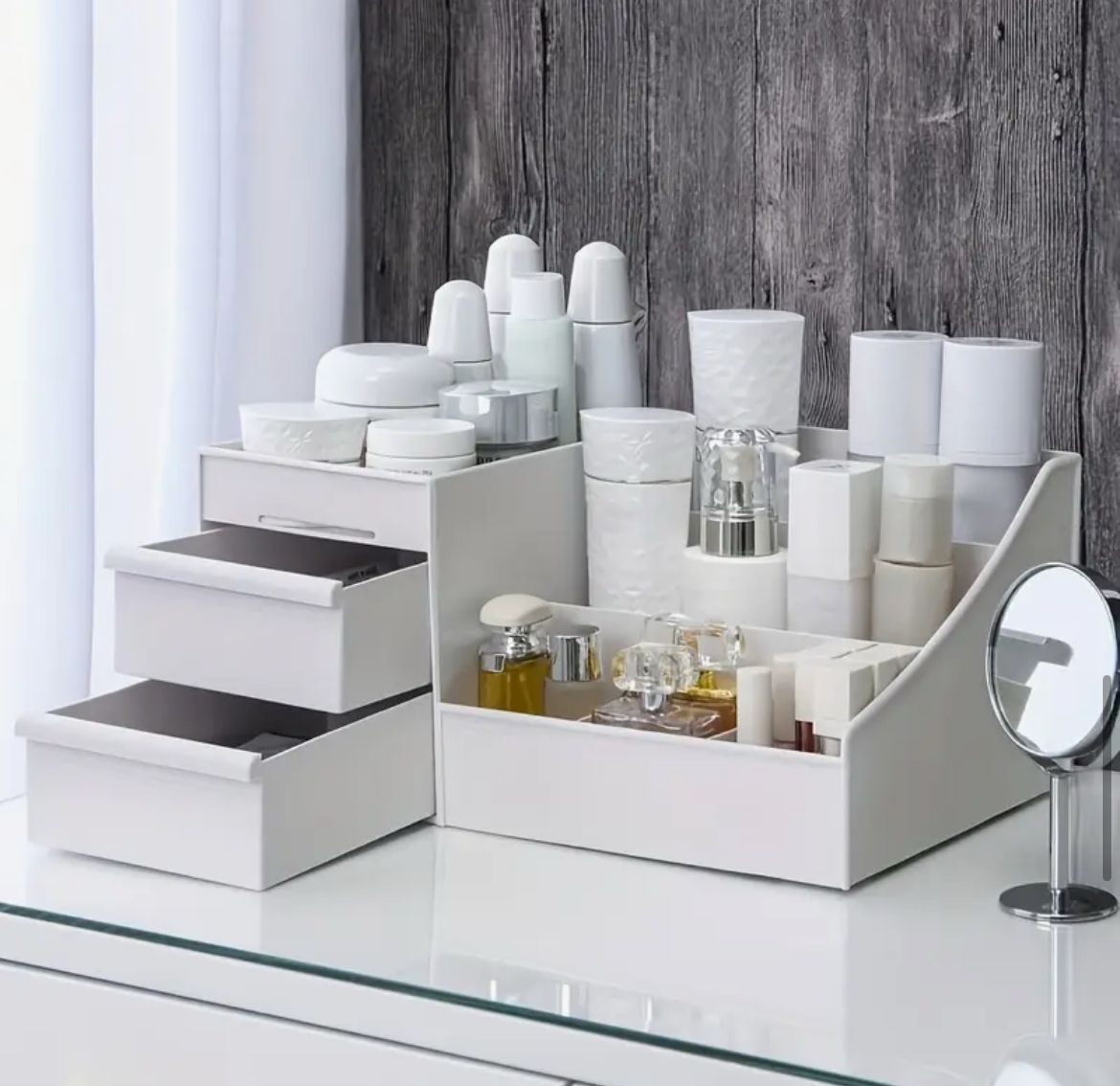 cosmeticstorage3 Cosmetic Storage Box with Drawers – Elegant, Compact & Functional - Image 5