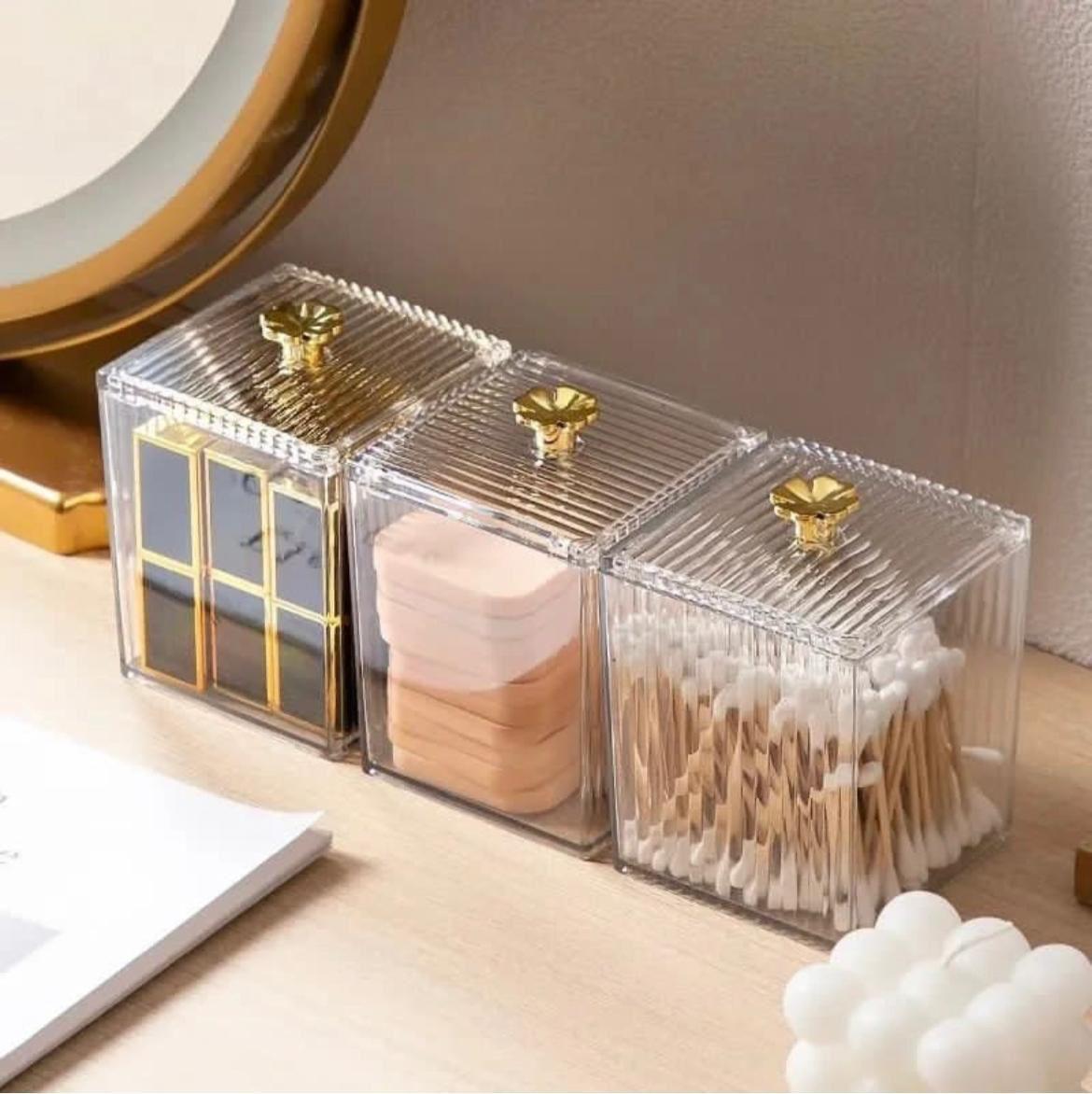 cottonpad5 Multifunction Makeup Cotton Pad Storage Box - Image 7