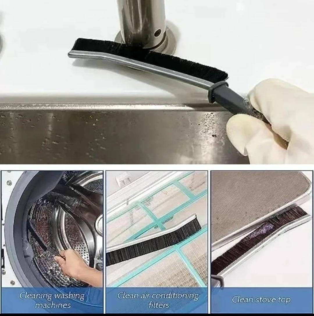 crevice1 🧽 2pcs Hard Bristle Crevice Cleaning Brush - Image 3