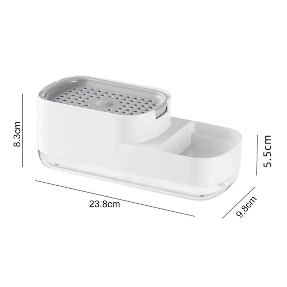 dd85cb39-c6c7-45f1-b884-c08e07d9b156 2-in-1 Kitchen Soap Pump with Sponge - Image 3