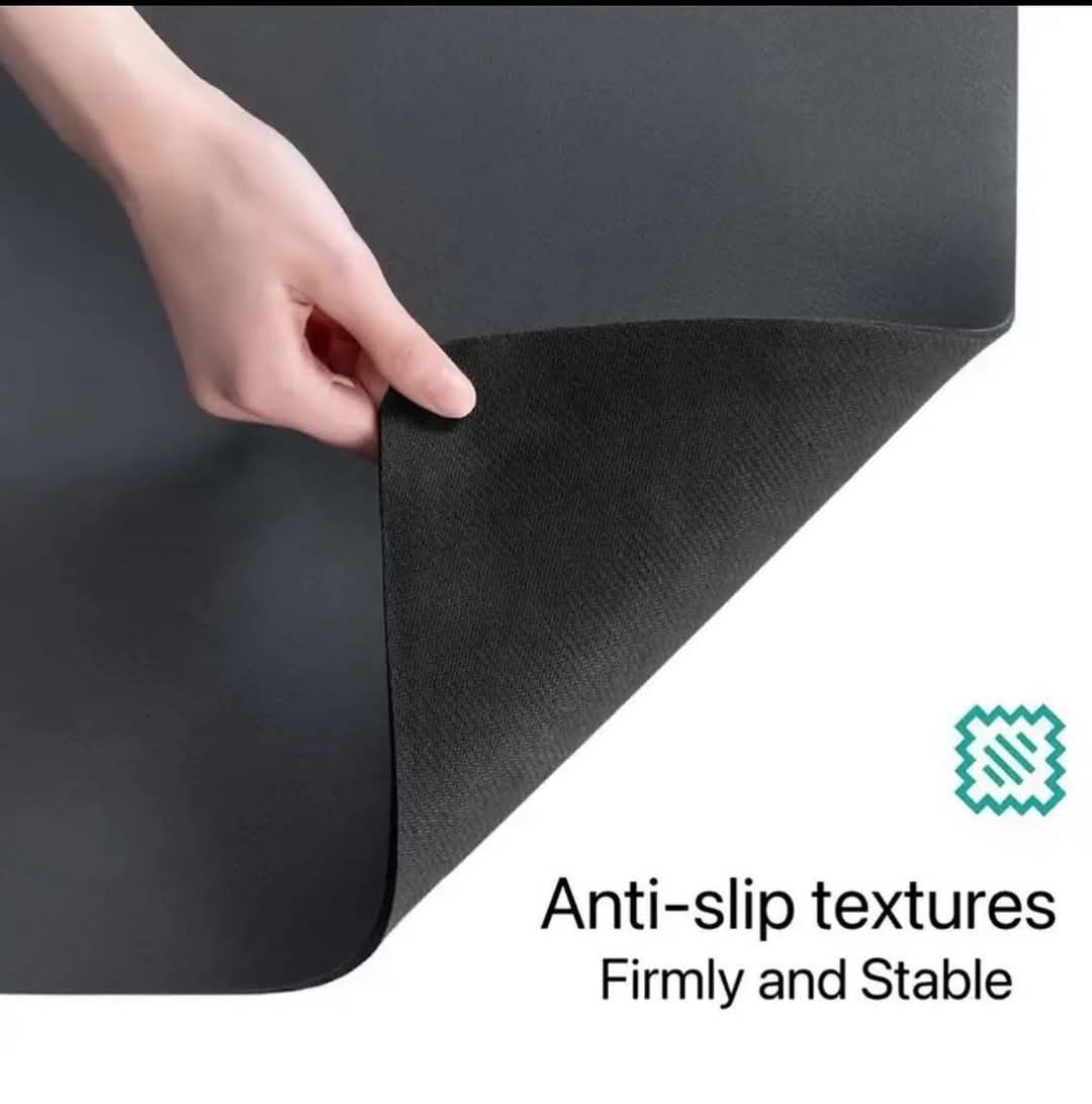 drain mat 5 Super Absorbent Non-Slip Dish Drying Mat - Image 6