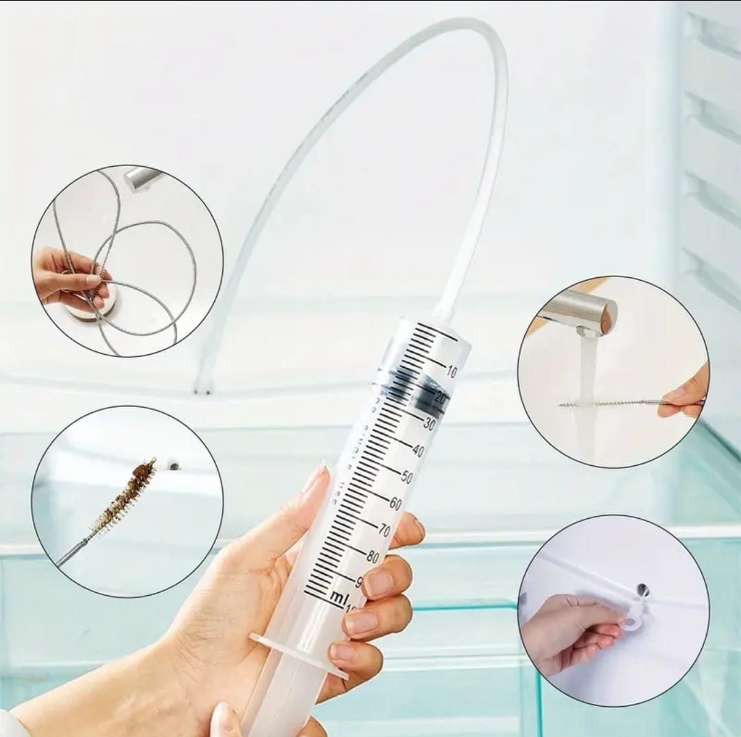 drain1 5pcs Refrigerator Drain Clog Remover Kit - Image 3