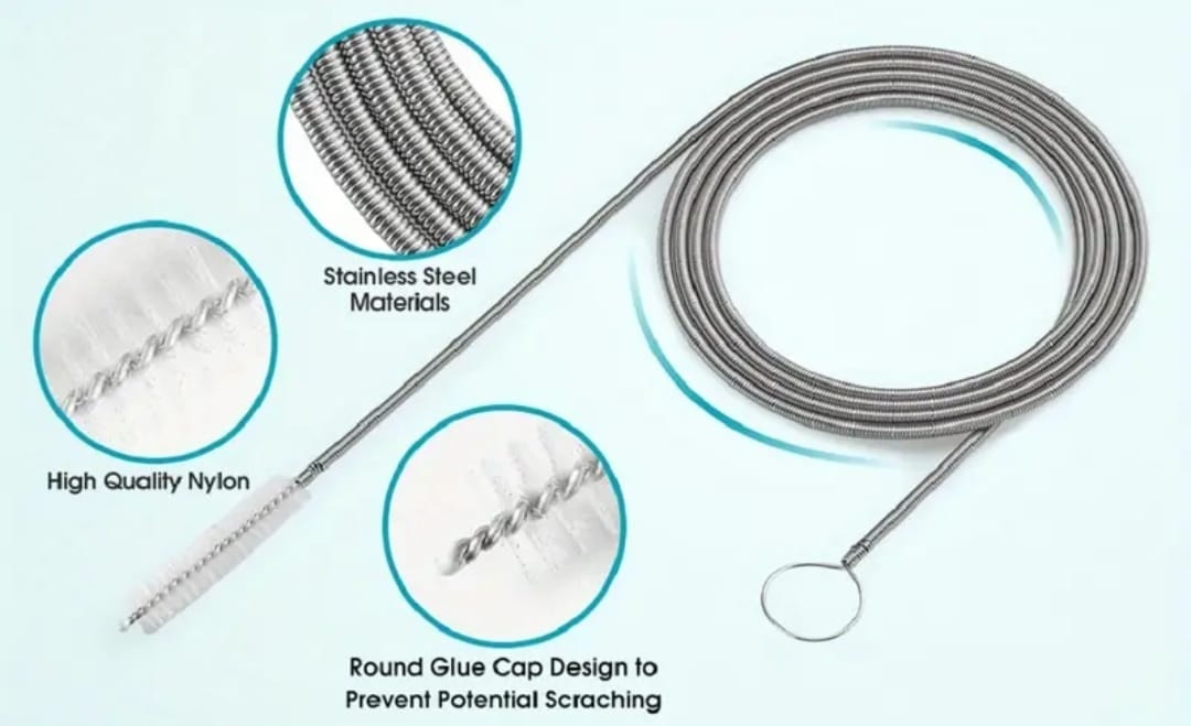 drain2 5pcs Refrigerator Drain Clog Remover Kit - Image 4