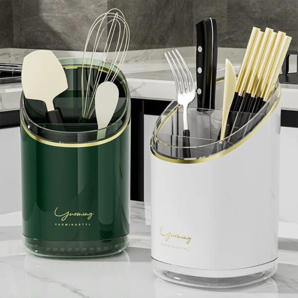 High-Quality Cutlery Drain Box – Tableware Storage & Kitchen Organizer