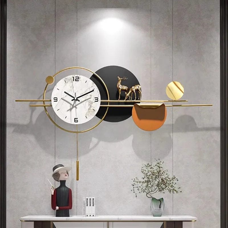 fd26743d-6d27-4409-b2b1-81b0c76a0124 Deer Design Wall Clock - Image 2