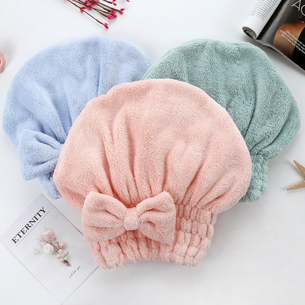 hair Super Absorbent Quick-Drying Hair Cap – Bamboo Fibre - Image 1