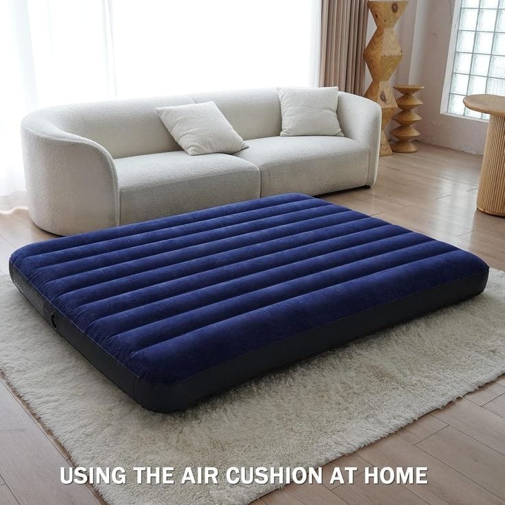intex2 INTEX Inflatable Air Mattress + FREE Electric Pump - Image 4