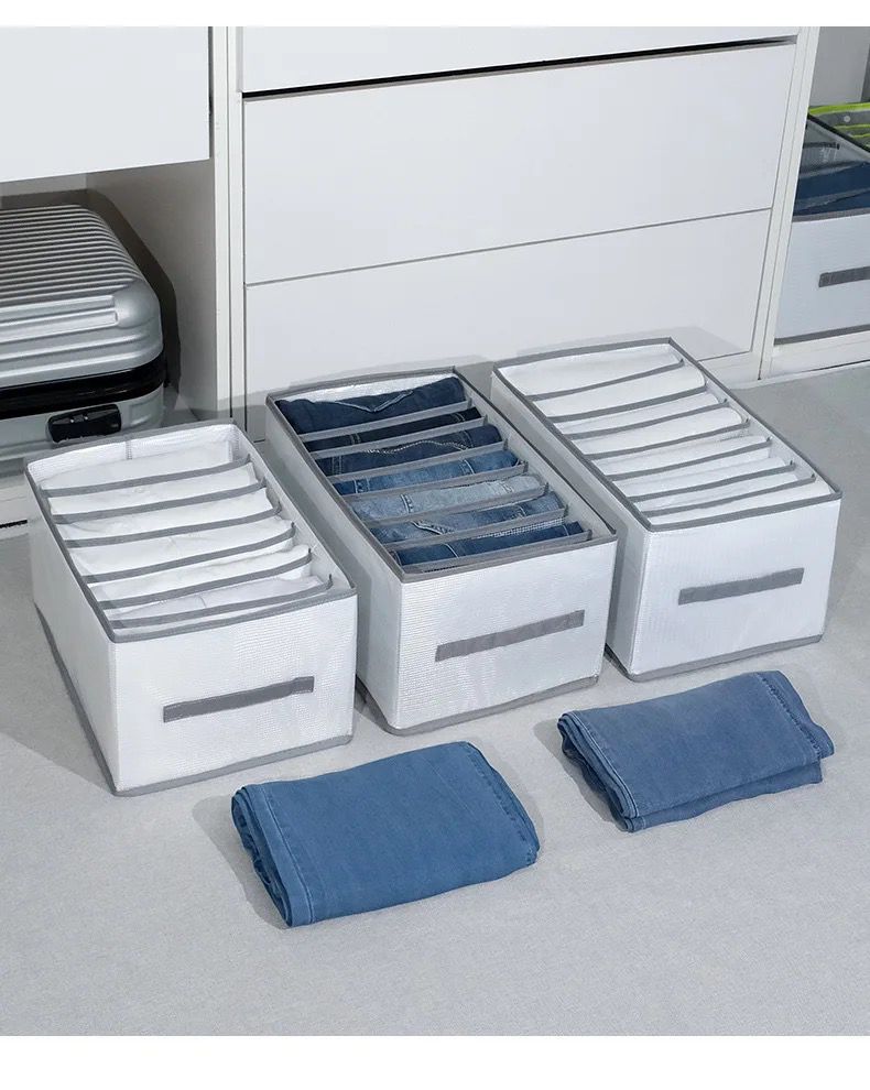 jeans2 8-Grid Jeans Compartment Storage Box - Image 8