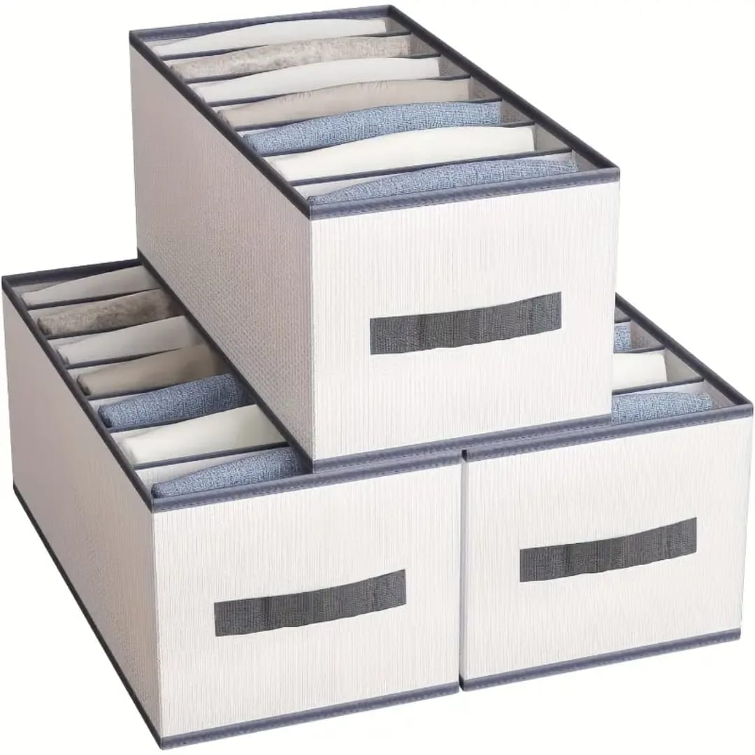 jeans6 8-Grid Jeans Compartment Storage Box - Image 4