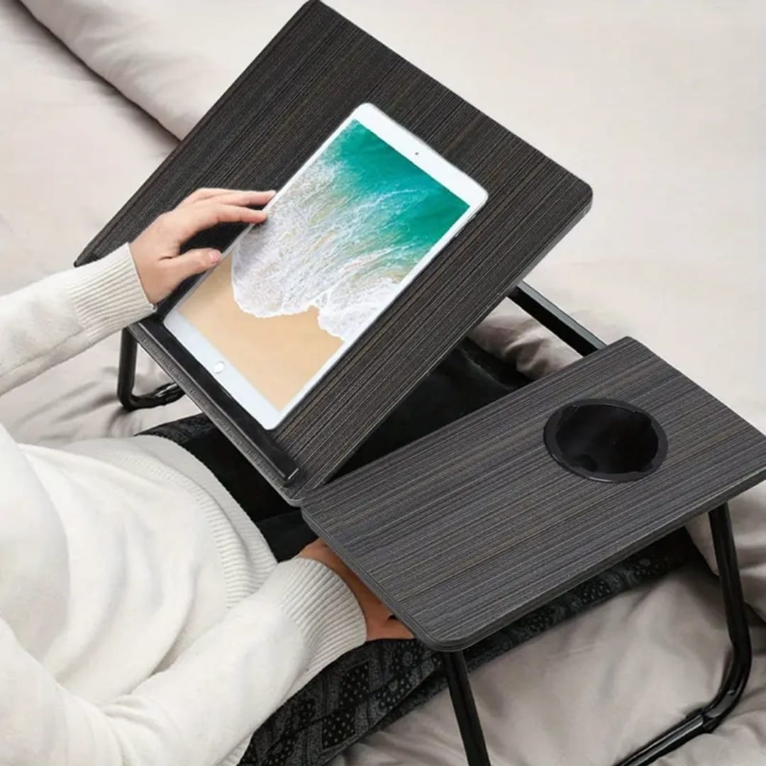 laptop4 Adjustable Tilting Laptop Folding Table – Bed & Sofa Desk with Foldable Legs - Image 6