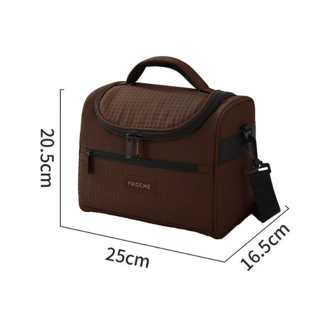 lunch brown Premium Quality Insulated Lunch Bag - Image 3
