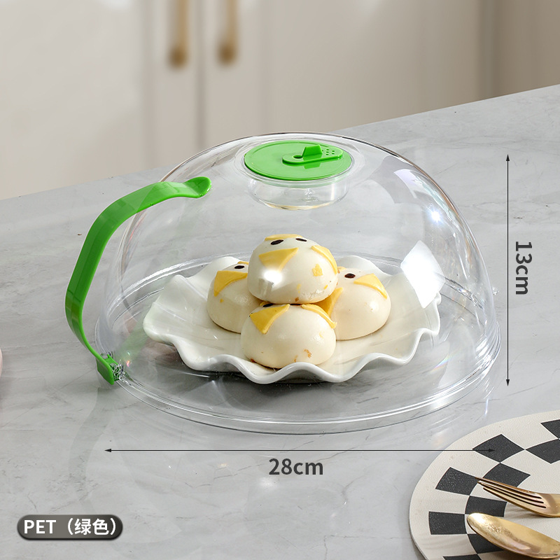 microwavecover4 New Design Big Size Acrylic Microwave Food Cover with Steamer - Image 6