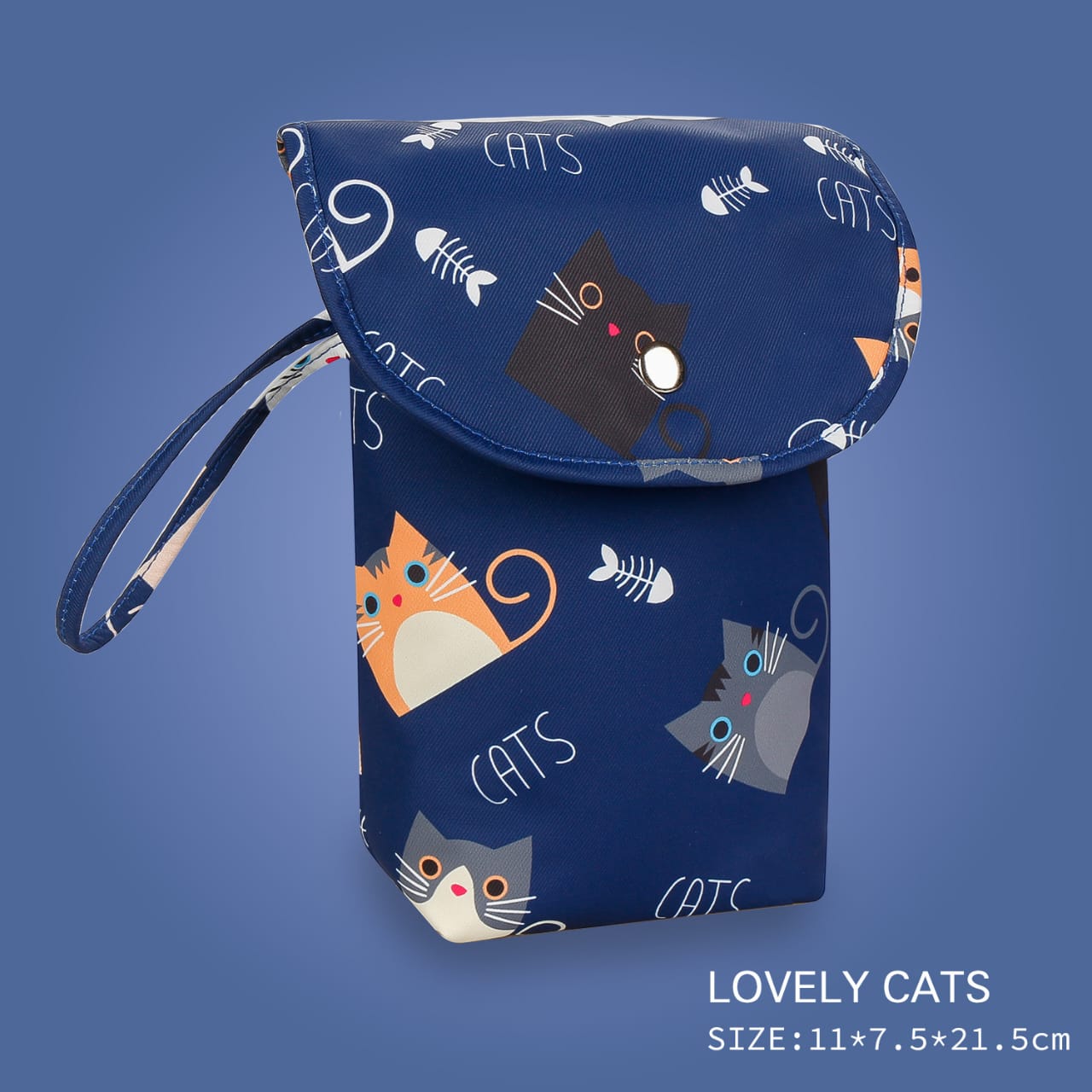 pouch cats Waterproof Diaper Pouch – Stylish & Compact Baby Essentials Organizer - Image 4