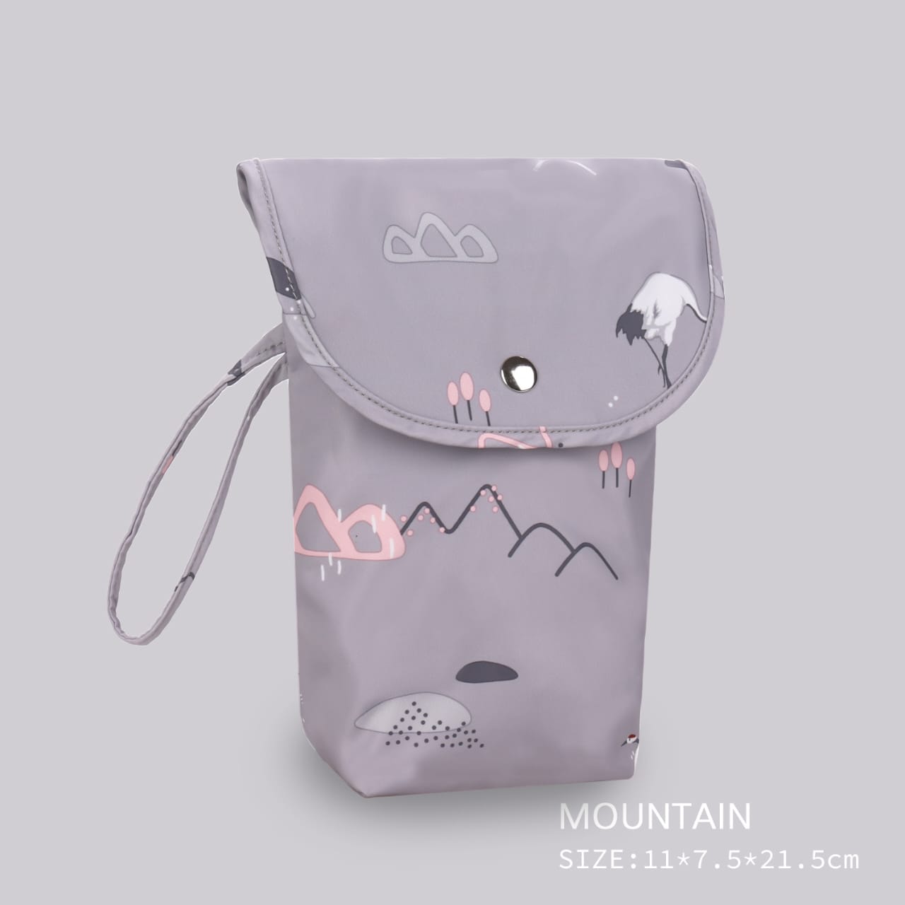 pouch mountain Waterproof Diaper Pouch – Stylish & Compact Baby Essentials Organizer - Image 8