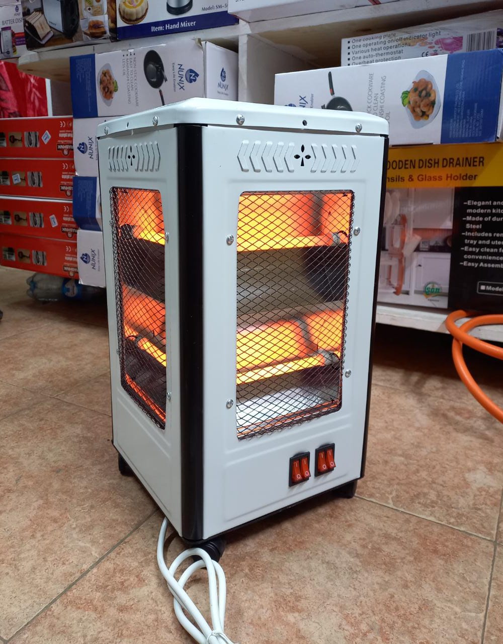 3900 Room Heater with 5 Heat Settings – Quartz Heating Technology - Image 1