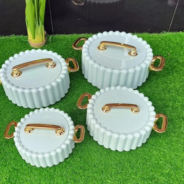 4pcs Insulated Turkish Hotpot Set
