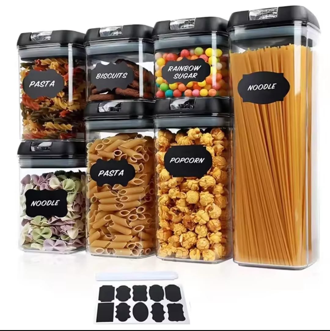 7pcs1 Acrylic 7-Piece Food Storage Container Set - Image 3