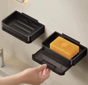 soap holder with hooks
