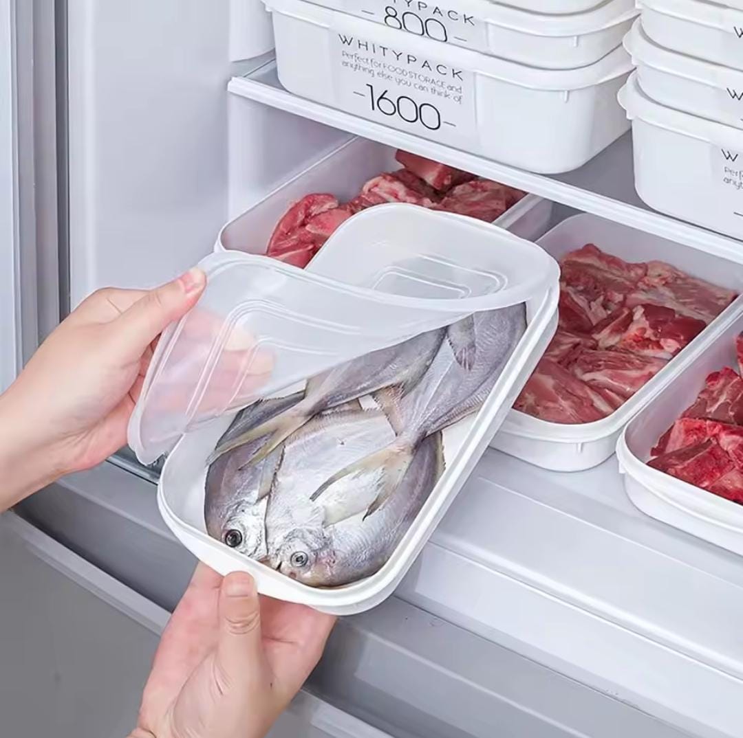 Freezer fridge stackable5 Fridge Stackable Food Storage Containers - Image 7