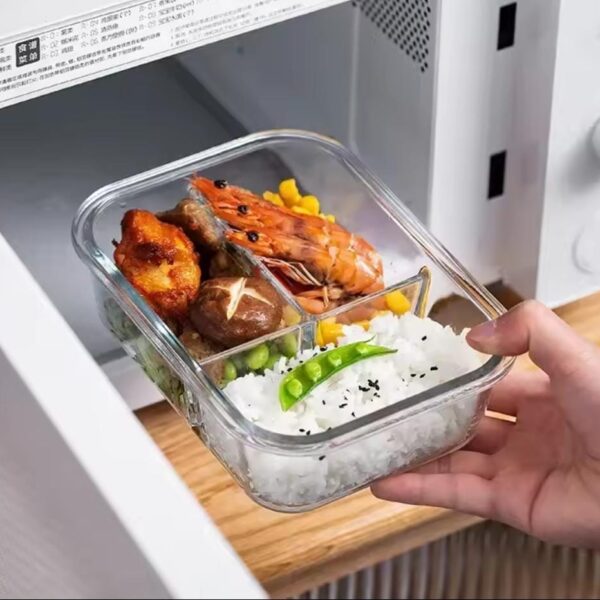 High Borosilicate Glass Food Containers