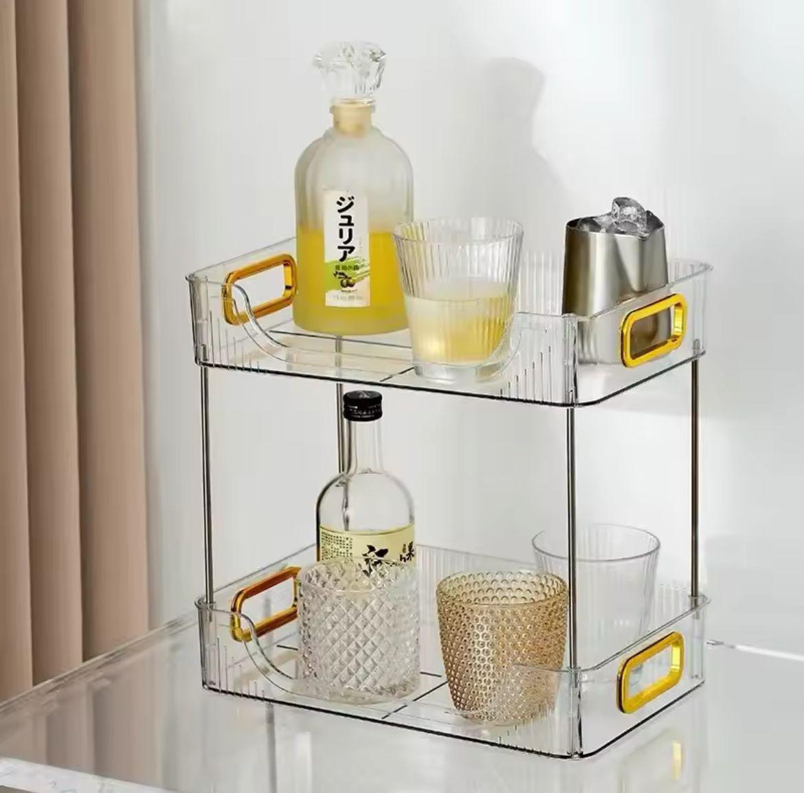 Layer Multipurpose Gold 2-Layer Multipurpose Gold Organizer - Image 2