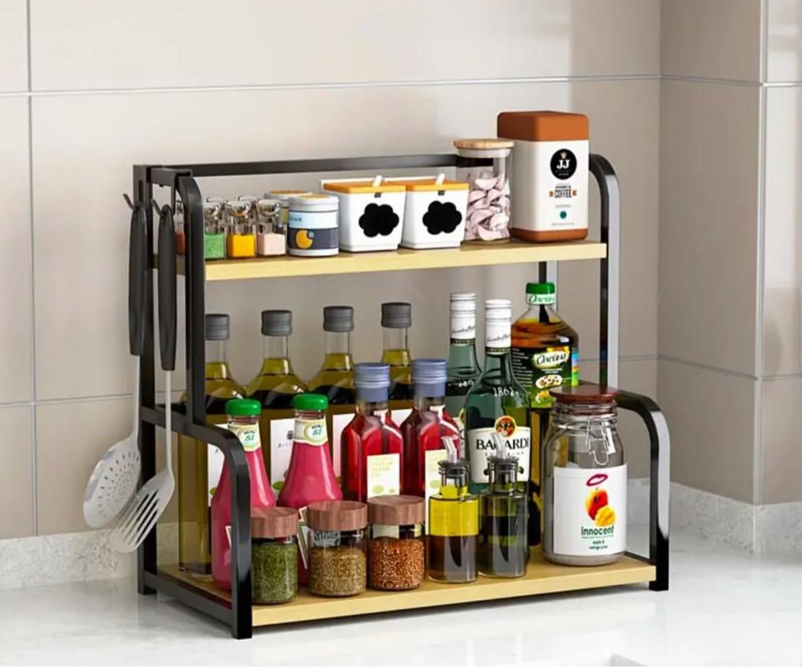 Stainless Steel Kitchen Storage Rack - Image 1