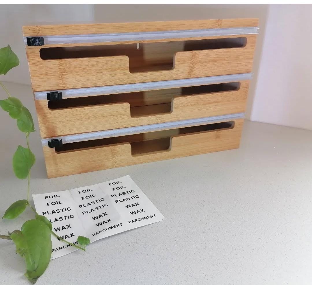 bamboo2 Bamboo Wrap Dispenser with Cutter – 3 Layer - Image 4